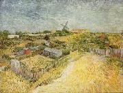 Vincent Van Gogh, Gemusegarten am Montmartre
